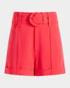 Cinq À Sept Aldi Shorts In Cherry Lemon