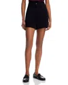 Cinq À Sept Cinq A Sept Aldi Belted Shorts In Black