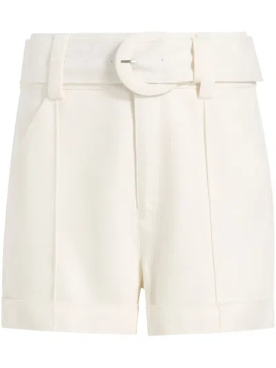 CINQ À SEPT ALDI BELTED SHORTS