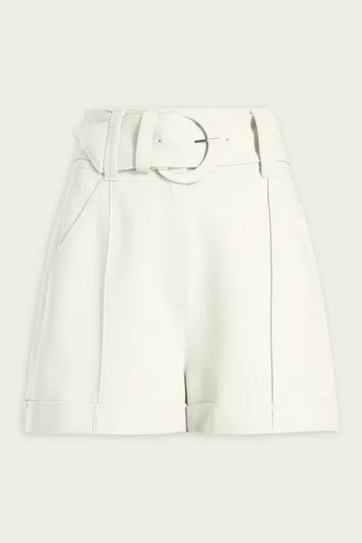 CINQ À SEPT ALDI SHORT IN IVORY
