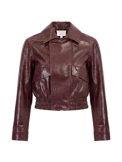 Cinq À Sept Alexander Biker-style Jacket In Brown