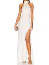 Cinq À Sept Alexandra Maxi Gown In Ivory In White