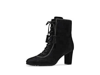 Cinq À Sept Alice Contrast Lace-up Boots Women's Boots Black: 9.5 M