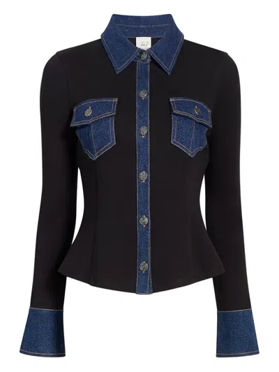 Cinq À Sept Aliza Top In Multi