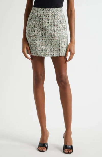 Cinq À Sept Randi Bouclé Skirt In Patina Multi