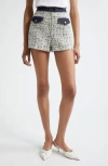 Cinq À Sept Cinq A Sept Anya Boucle Zoe Tweed Shorts