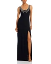 Cinq À Sept Cinq A Sept April Gown In Black/silver