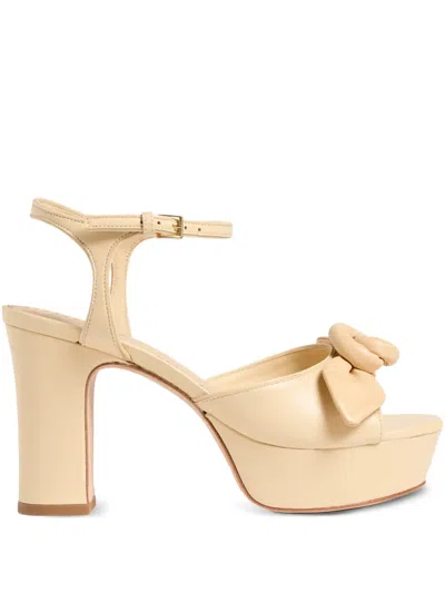 Cinq À Sept Arianna Knotted Platform Sandals In Multi