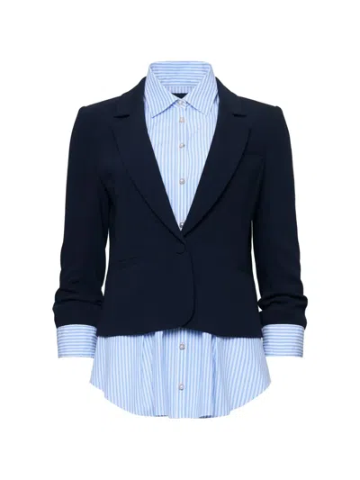 CINQ À SEPT ARON LAYERED BLAZER