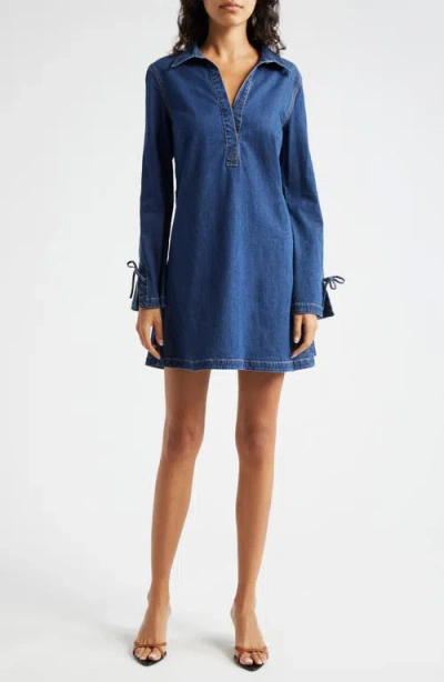 cinq a sept denim mini dress Cinq A Sept Women's Elyse Dress - Blue - Size 14