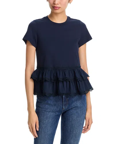 Cinq À Sept Cinq A Sept Astrid Top In Blue