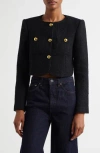 Cinq À Sept Cinq A Sept Auden Tweed Jacket In Black