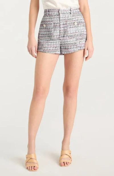 CINQ À SEPT CINQ À SEPT AUDEN HIGH WAIST TWILL SHORTS