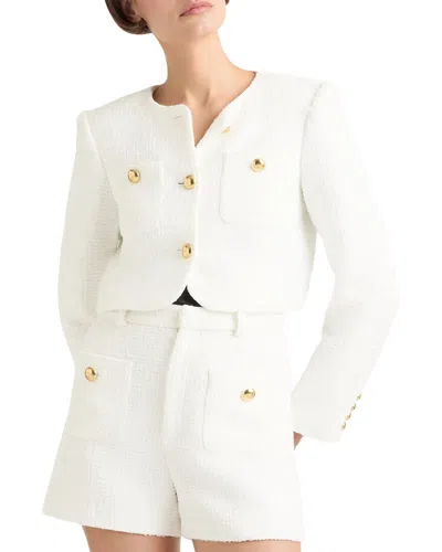 Cinq À Sept Auden Jacket In White