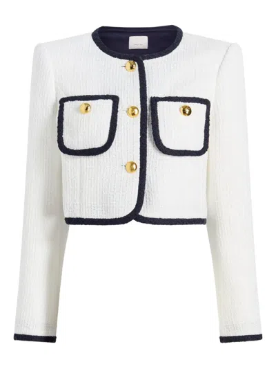 Cinq À Sept Auden Jacket In 白色