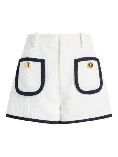 Cinq À Sept Auden Shorts In 白色