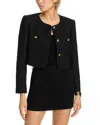 Cinq À Sept Cinq A Sept Auden Tweed Jacket In Black