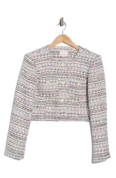 Cinq À Sept Auden Tweed Jacket In Multi