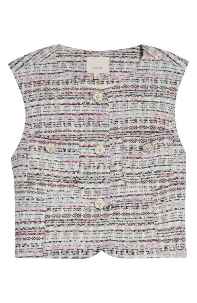 CINQ À SEPT CINQ À SEPT AUDEN TWEED VEST