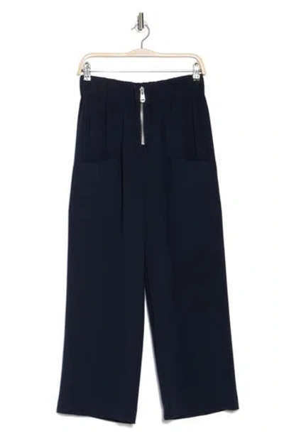 Cinq À Sept Austine Crop Pants In Navy