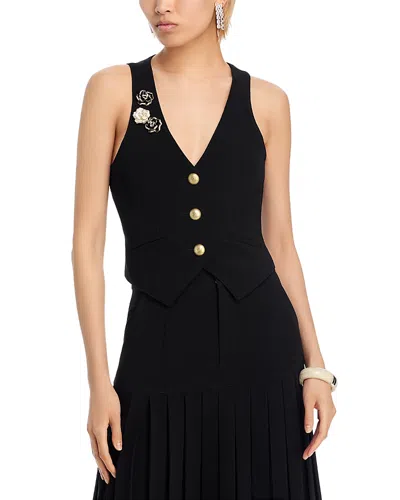 Cinq À Sept Cinq A Sept Bane Crepe Vest