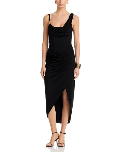 Cinq À Sept Cinq A Sept Bangle Haddie Dress In Black