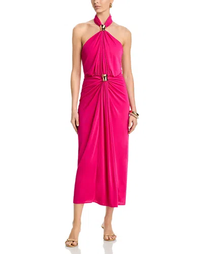 Cinq À Sept Bangle Kaily Dress Beetroot Purple In Pink