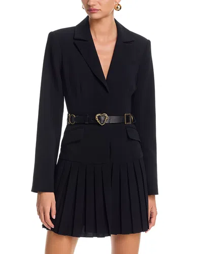 Cinq À Sept Cinq A Sept Belted Saule Dress In Black