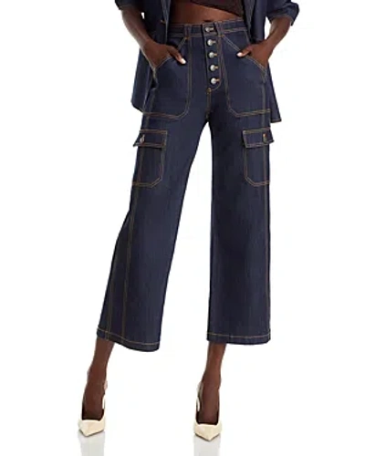 Cinq À Sept Cinq A Sept Benji Cargo Jeans In Indigo ModeSens