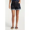Cinq À Sept Cinq A Sept Cuffed Benji Shorts In Indigo