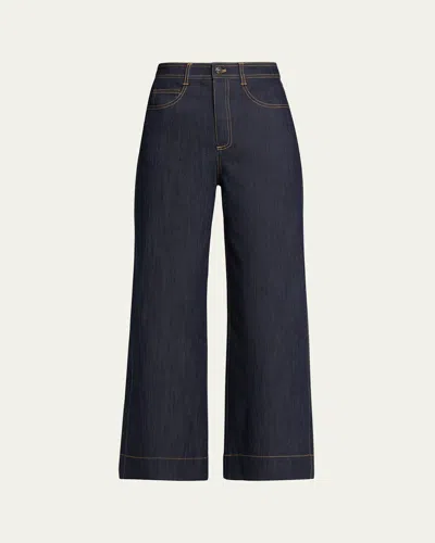 Cinq À Sept Betsy Denim Pants In Blue
