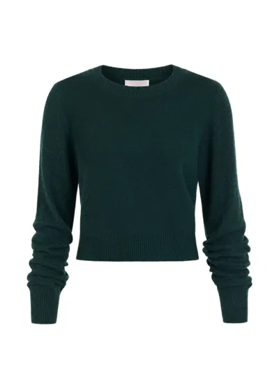 Cinq À Sept Birdie Cashmere Sweater In Green