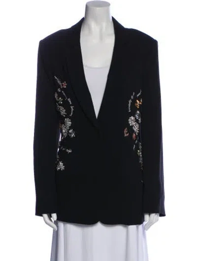 Pre-owned Cinq À Sept Blazer In Black