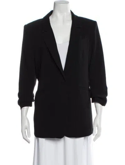 Pre-owned Cinq À Sept Blazer In Black