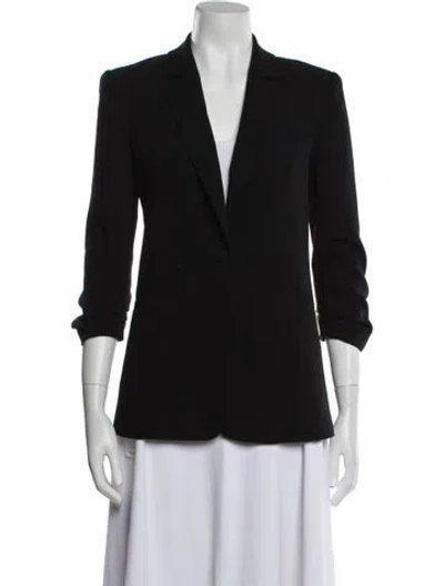 Pre-owned Cinq À Sept Blazer In Black