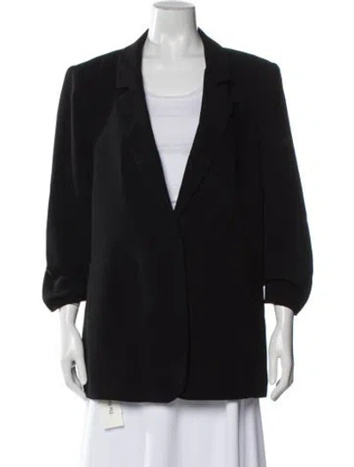 Pre-owned Cinq À Sept Blazer In Black