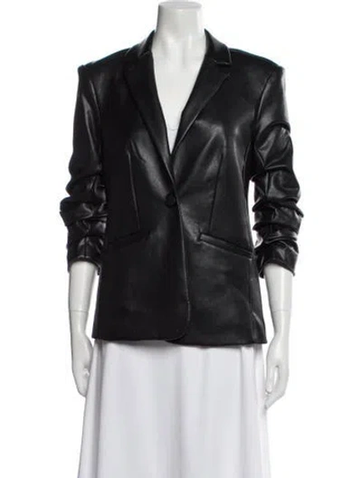 Pre-owned Cinq À Sept Blazer In Black