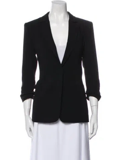 Pre-owned Cinq À Sept Blazer In Black