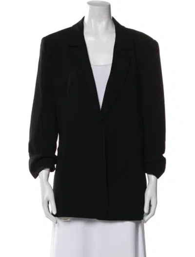 Pre-owned Cinq À Sept Blazer In Black