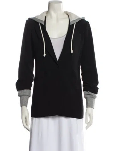 Pre-owned Cinq À Sept Blazer In Black