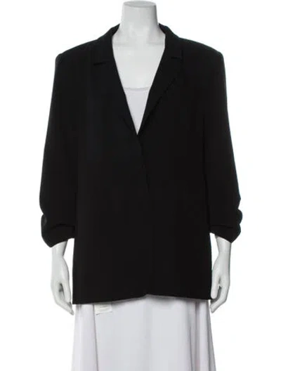 Pre-owned Cinq À Sept Blazer In Black