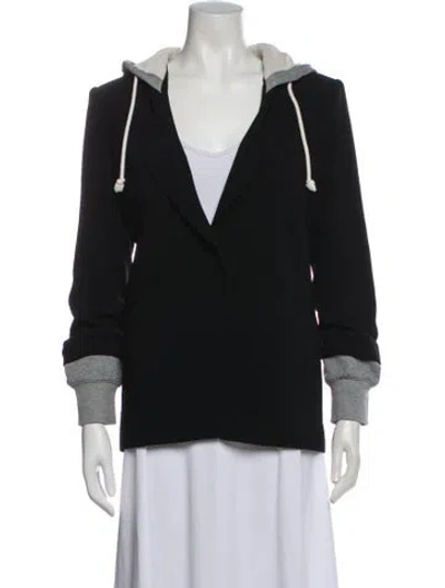 Pre-owned Cinq À Sept Blazer In Black
