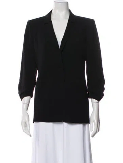Pre-owned Cinq À Sept Blazer In Black