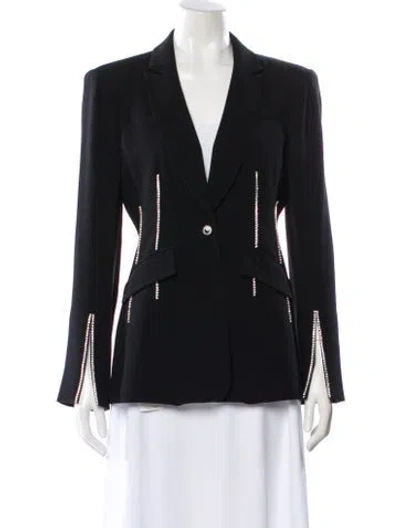 Pre-owned Cinq À Sept Blazer In Black