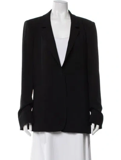 Pre-owned Cinq À Sept Blazer In Black