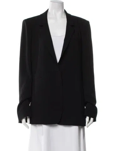 Pre-owned Cinq À Sept Blazer In Black