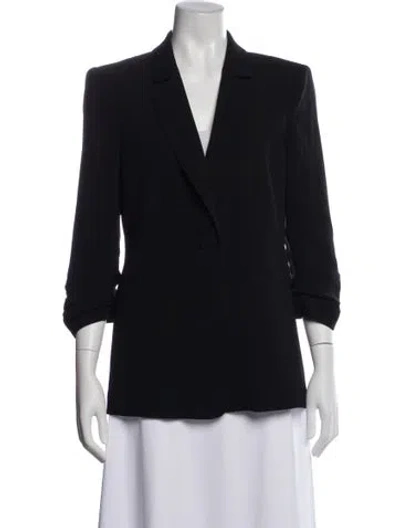 Pre-owned Cinq À Sept Blazer In Black