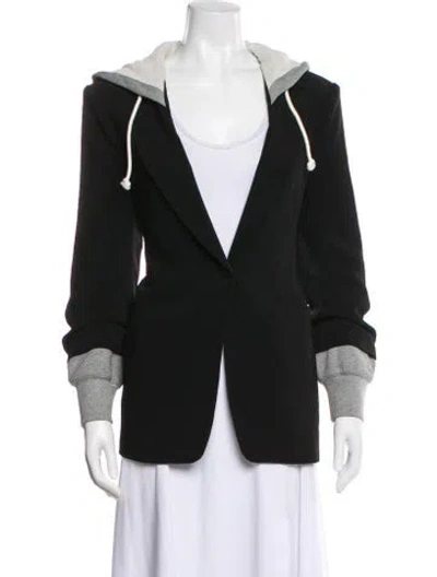 Pre-owned Cinq À Sept Blazer In Black