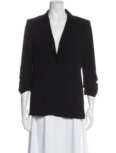 Pre-owned Cinq À Sept Blazer In Black