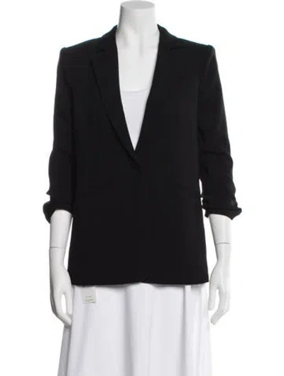 Pre-owned Cinq À Sept Blazer In Black